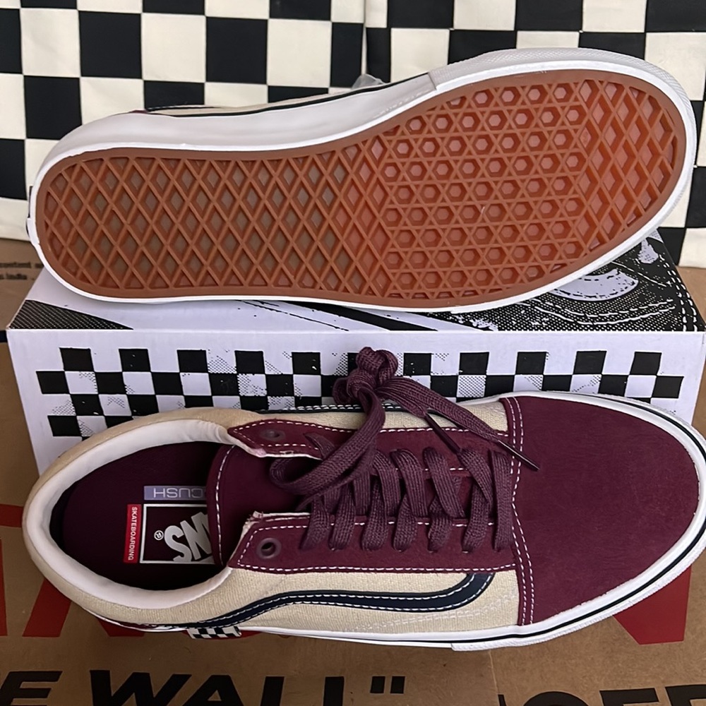 Vans Skate Old Skool Mauve Wine Men’s sneakers - Picture 4 of 16